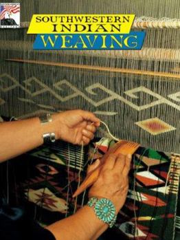 Paperback Southwestern Indian Weaving Book