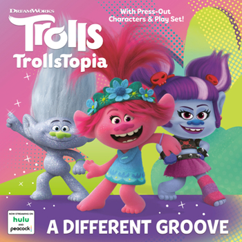 Paperback A Different Groove (DreamWorks Trolls) Book