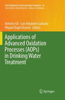 Paperback Applications of Advanced Oxidation Processes (Aops) in Drinking Water Treatment Book