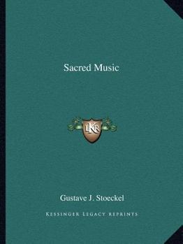 Paperback Sacred Music Book