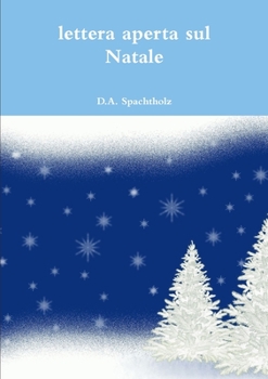 Paperback lettera aperta sul Natale [Italian] Book