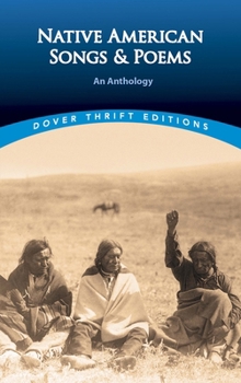 Paperback Native American Songs and Poems: An Anthology Book