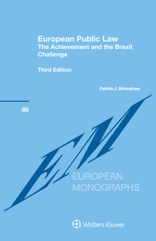 European Public Law: The Achievement and the Brexit Challenge
