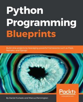 Paperback Python Programming Blueprints Book