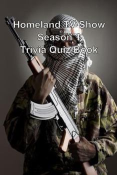 Paperback Homeland TV Show Season 1 Trivia Quiz Book