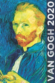 Paperback Van Gogh 2020: Art Planner and Datebook Monthly Weekly Scheduler and Organizer - Vertical Days Dated Layout with Monday Start - Aesth Book