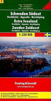 Sheet 3, Sweden South East/Stockholm/Uppsala/Norrkoping (Road Maps)
