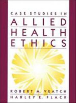 Paperback Case Studies in Allied Health Ethics Book