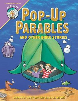 Paperback Pup Up Parables and Other Bible Stories: 48 Pages Reproducible Patterns Book
