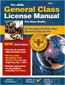Paperback The ARRL General Class License Manual for Ham Radio, Level 2 Book