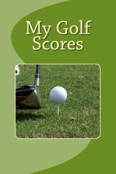 Paperback My Golf Scores Book