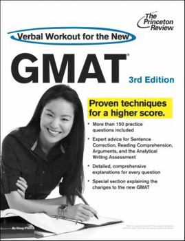 Paperback Verbal Workout for the New GMAT Book