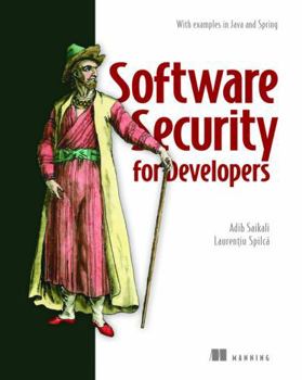 Paperback Software Security for Developers: With Examples in Java and Spring Book