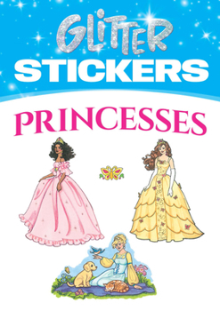 Paperback Glitter Princess Stickers Book