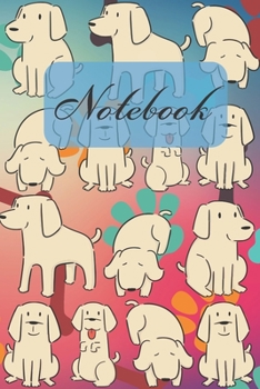 Paperback Notebook: Cute Brown Labrador Retriever Appearance - Dogs Diary / Notes / Track / Log / Journal, Book Gifts For Dad Mom Friends Book