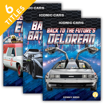 Library Binding Iconic Cars (Set) Book