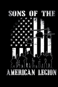 Sons Of The American Legion: Veterans day Notebook |6 x 9 Blank Notebook , notebook journal, Dairy, 100 pages.