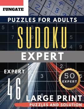 Paperback Expert Sudoku Puzzles for Adults Large Print: FunGate Activity Book Extreme Hard SUDOKU Maths Book to Challenge Your Brain (brain improvement games) [Large Print] Book