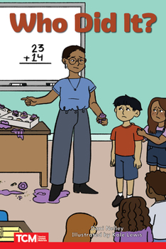 Paperback Who Did It?: Level 2: Book 30 Book