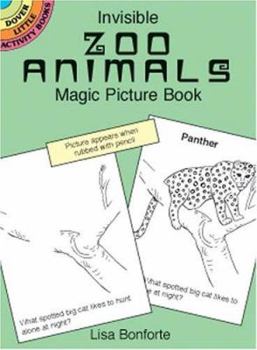 Paperback Invisible Zoo Animals Magic Picture Book