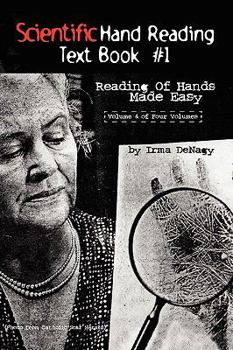 Paperback Scientific Hand Reading Text Book #1 Book