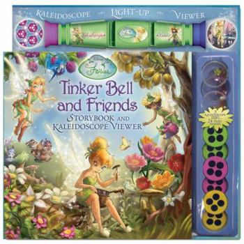 Hardcover Tinker Bell and Friend Storybook and Kaleidoscope Viewer (Disney Fairies) Book