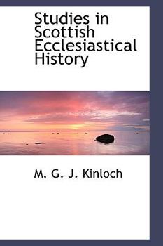 Paperback Studies in Scottish Ecclesiastical History Book