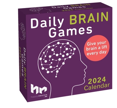 Calendar Daily Brain Games 2024 Day-To-Day Calendar: Give Your Brain a Lift Every Day Book