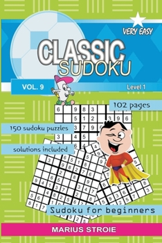 Paperback Classic Sudoku - very easy, vol. 9: grids 9x9 Book