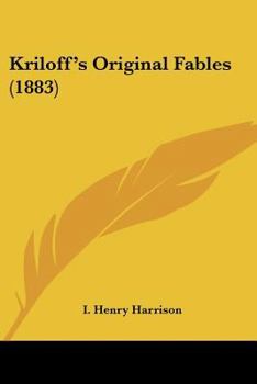 Paperback Kriloff's Original Fables (1883) Book