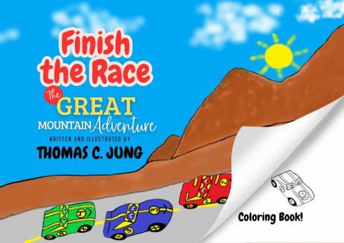 Paperback Finish the Race Coloring Book