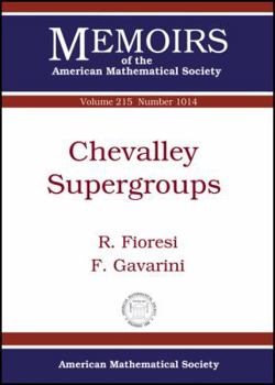Paperback Chevalley Supergroups (Memoirs of the American Mathematical Society, January 2012) Book