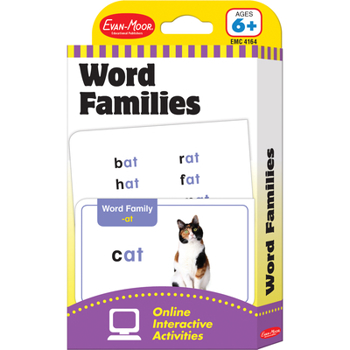Misc. Word Families - Flashcards Book