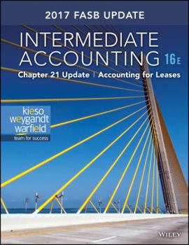 Paperback Intermediate Accounting, 16e Chapter 21a Book