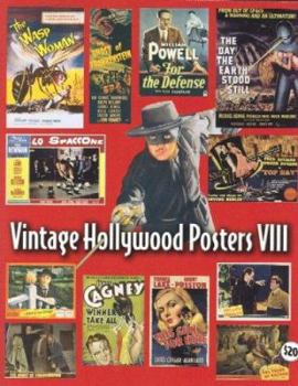 Paperback Vintage Hollywood Posters VIII Book