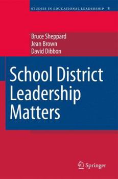 Paperback School District Leadership Matters Book