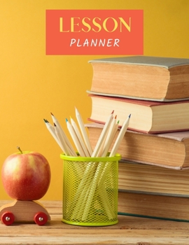 Paperback Lesson Planner: Record BookStudent PlannerTeacher Planner120 pages Book