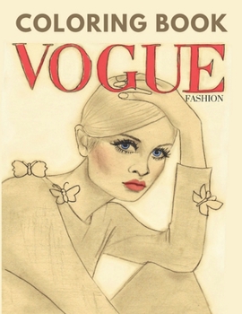 Paperback Vogue Fashion Coloring Book