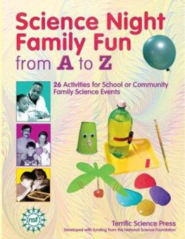 Paperback Science Night Family Fun from A to Z Book