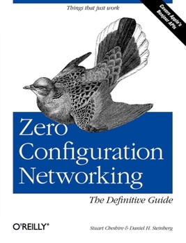 Paperback Zero Configuration Networking: The Definitive Guide Book