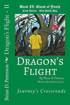 Paperback Dragon's Flight - II: Quest of Youth - With B&W Map Book