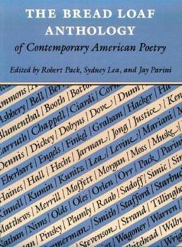Paperback The Bread Loaf Anthology of Contemporary American Poetry Book