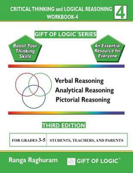 Paperback Critical Thinking and Logical Reasoning Workbook-4 Book