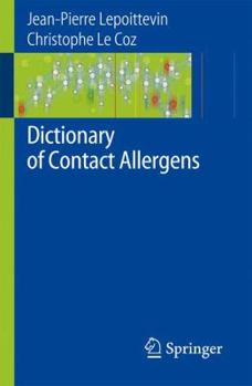 Paperback Dictionary of Contact Allergens Book