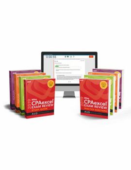 Paperback Wiley Cpaexcel Exam Review 2019 Study Guide + Question Pack: Complete Set Book