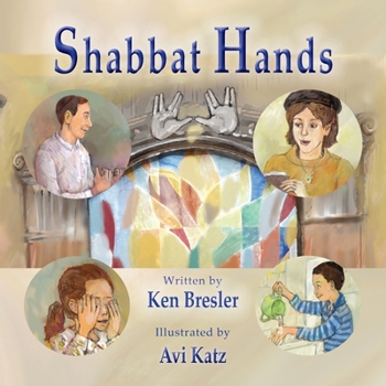 Paperback Shabbat Hands [Large Print] Book
