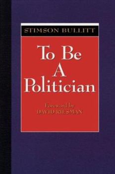 Paperback To Be a Politician Book