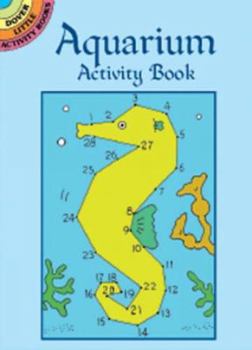 Paperback Aquarium Activity Book