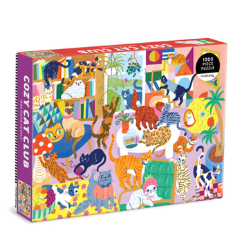 Misc. Cozy Cat Club 1000 Piece Family Puzzle Book