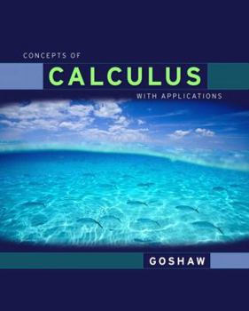 Hardcover Concepts of Calculus with Applications Book